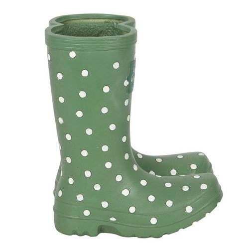 Light Green Welly Boot Planter | Inspired Creative Gifts | UK Supplier