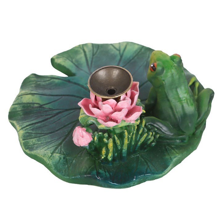 Lily Pad Backflow Incense Burner | Inspired Creative Gifts | UK Supplier
