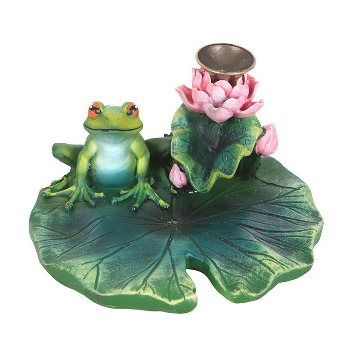 Lily Pad Backflow Incense Burner | Inspired Creative Gifts | UK Supplier