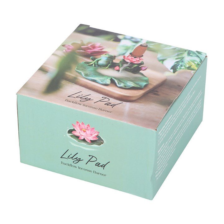 Lily Pad Backflow Incense Burner | Inspired Creative Gifts | UK Supplier