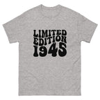 Limited Edition 1945 80th Birthday Mens classic tee | Inspired Creative Gifts | UK Supplier