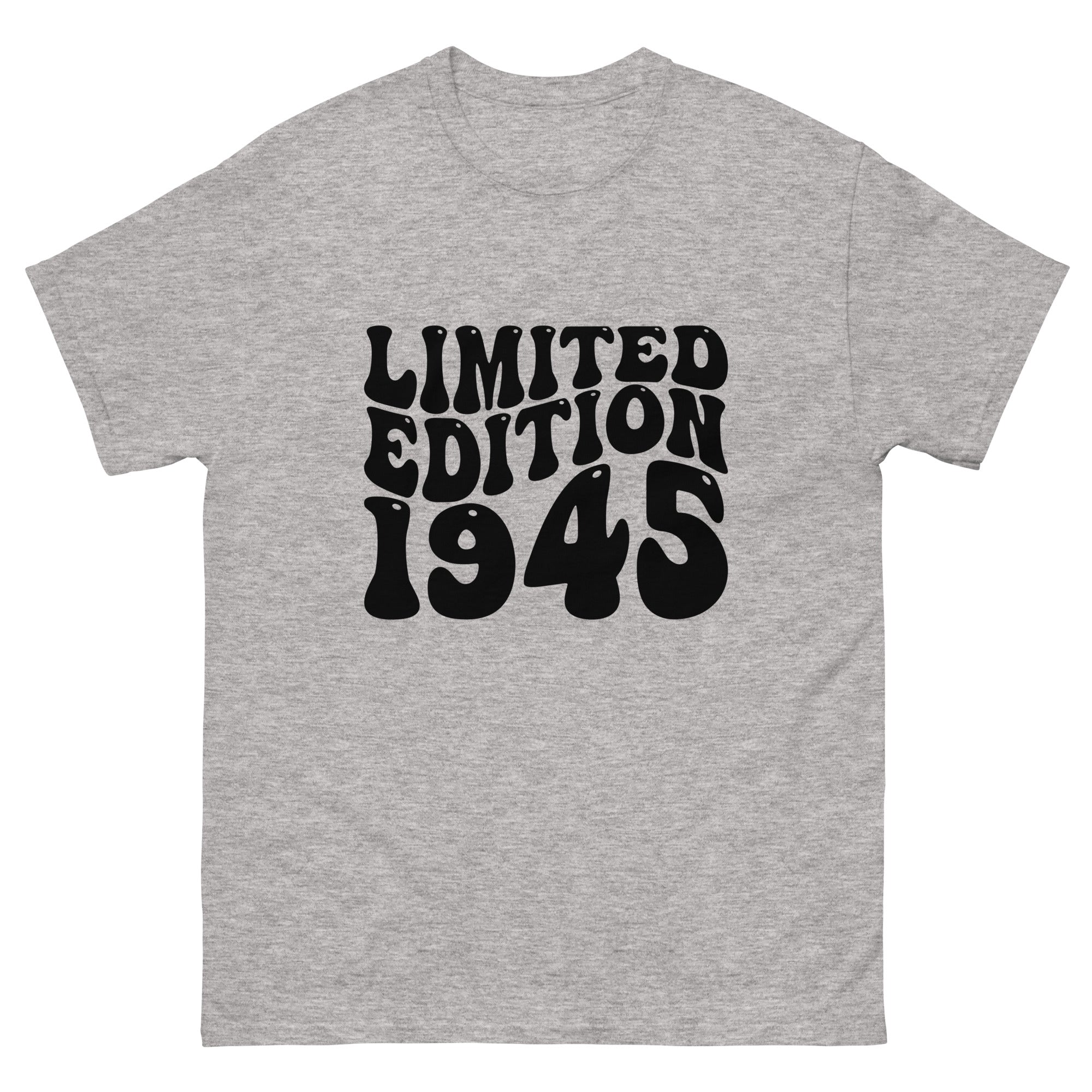Limited Edition 1945 80th Birthday Mens classic tee | Inspired Creative Gifts | UK Supplier