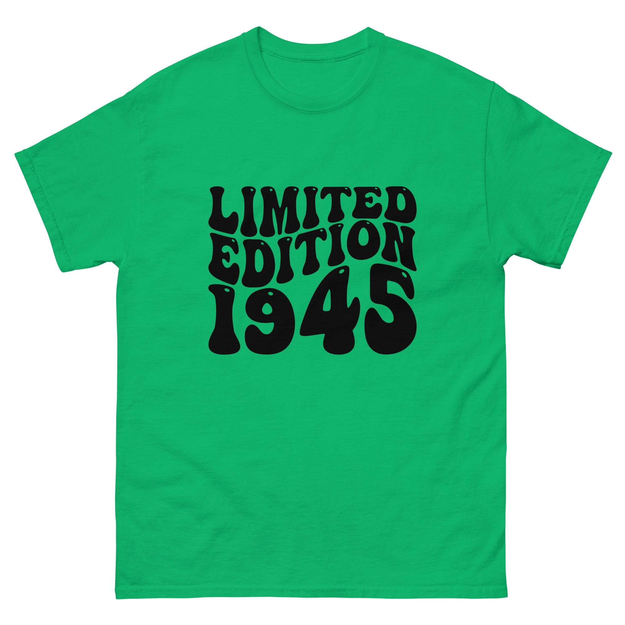 Limited Edition 1945 80th Birthday Mens classic tee | Inspired Creative Gifts | UK Supplier