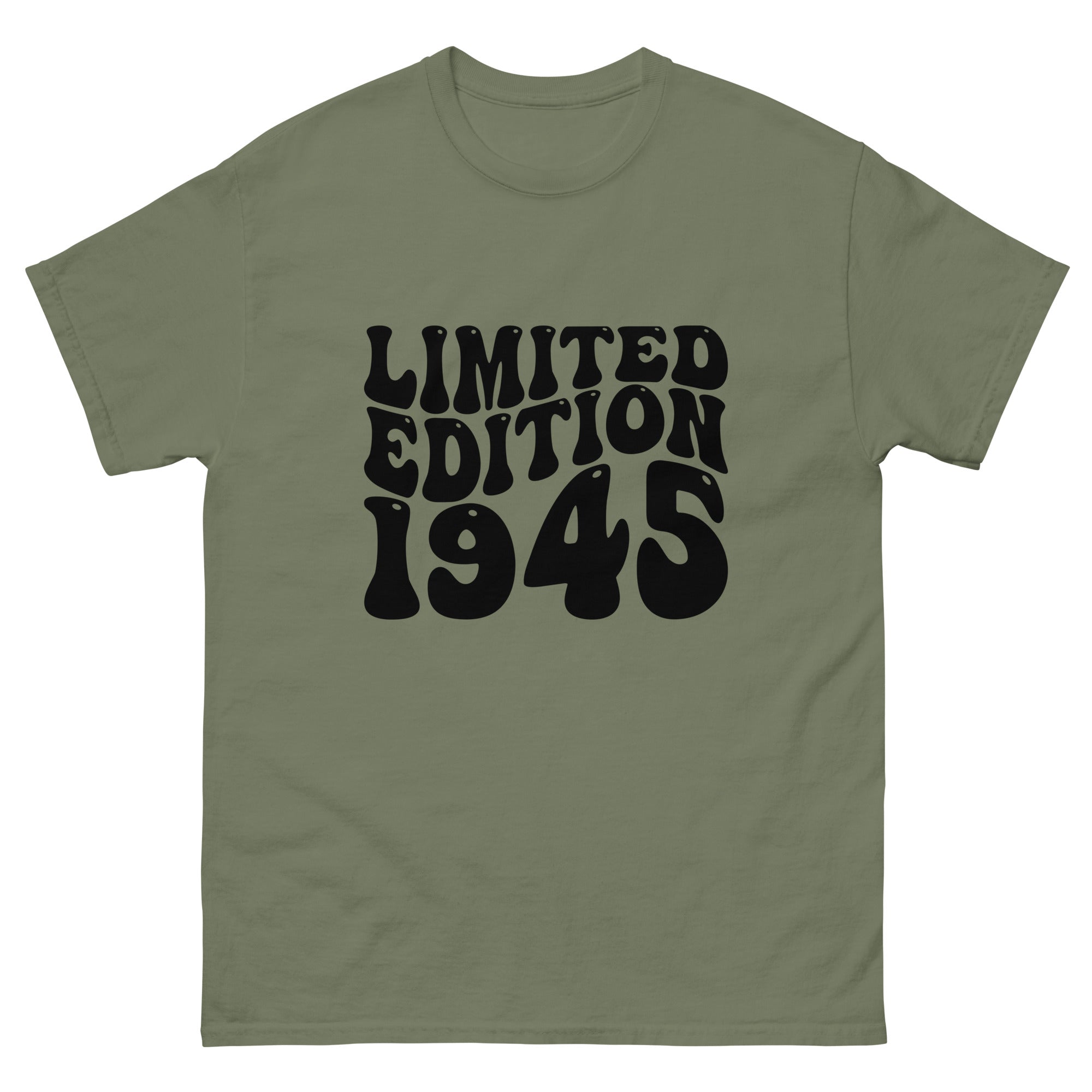 Limited Edition 1945 80th Birthday Mens classic tee | Inspired Creative Gifts | UK Supplier