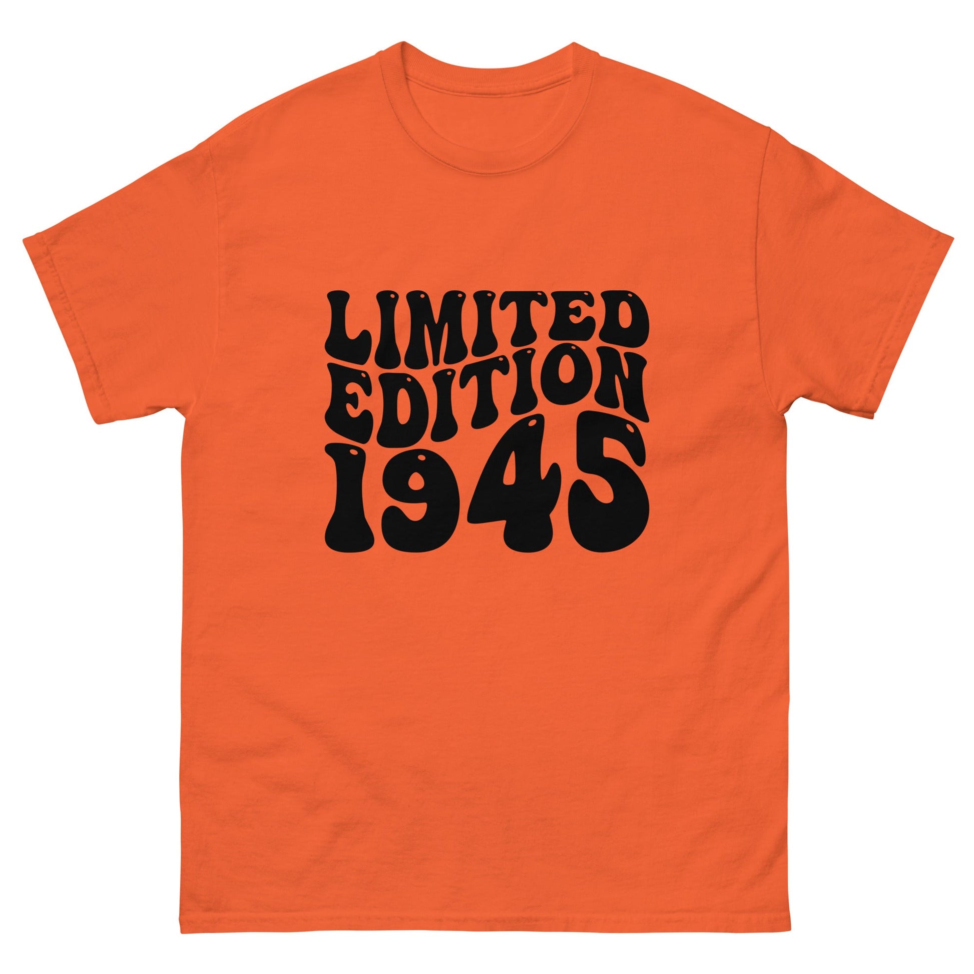 Limited Edition 1945 80th Birthday Mens classic tee | Inspired Creative Gifts | UK Supplier