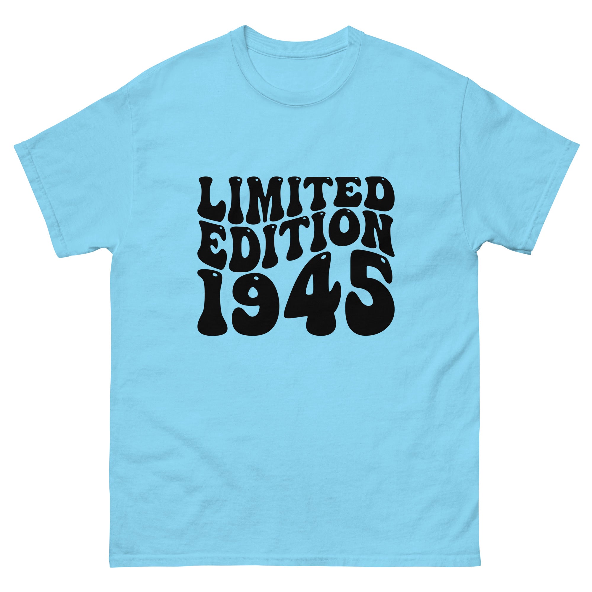 Limited Edition 1945 80th Birthday Mens classic tee | Inspired Creative Gifts | UK Supplier
