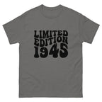 Limited Edition 1945 80th Birthday Mens classic tee | Inspired Creative Gifts | UK Supplier