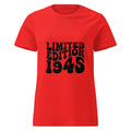 Limited Edition 1945 80th Birthday Women’s basic softstyle t-shirt | Inspired Creative Gifts | UK Supplier