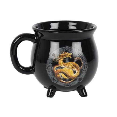 Litha Colour Changing Cauldron Mug by Anne Stokes | Inspired Creative Gifts | UK Supplier