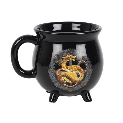 Litha Colour Changing Cauldron Mug by Anne Stokes | Inspired Creative Gifts | UK Supplier