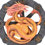 Litha Dragon Resin Wall Plaque by Anne Stokes | Inspired Creative Gifts | UK Supplier