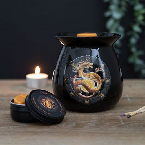Litha Wax Melt Burner Gift Set by Anne Stokes | Inspired Creative Gifts | UK Supplier