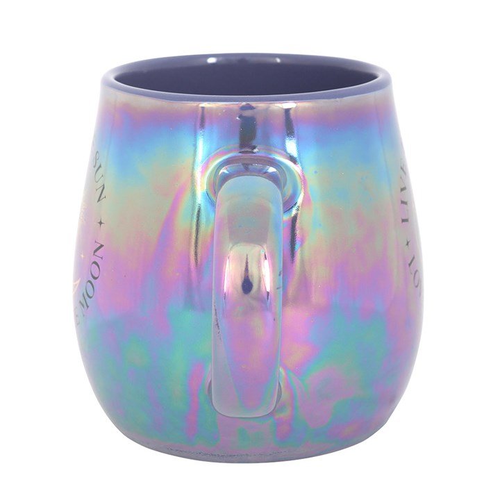 Live by the Sun Love by the Moon Iridescent Mug | Inspired Creative Gifts | UK Supplier