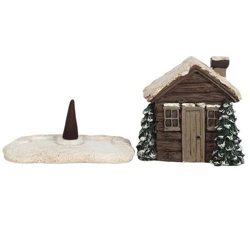 Log Cabin Incense Cone Burner | Inspired Creative Gifts | UK Supplier