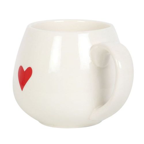 Love Heart Hidden Message Rounded Mug | Inspired Creative Gifts | UK Supplier