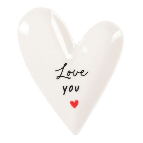 Love You Heart Trinket Dish | Inspired Creative Gifts | UK Supplier
