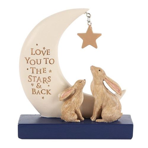 Love You To The Stars and Back Resin Decorative Sign | Inspired Creative Gifts | UK Supplier