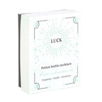 Luck Green Aventurine Crystal Chip Potion Bottle Necklace | Inspired Creative Gifts | UK Supplier