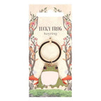 Lucky Frog Keyring | Inspired Creative Gifts | UK Supplier