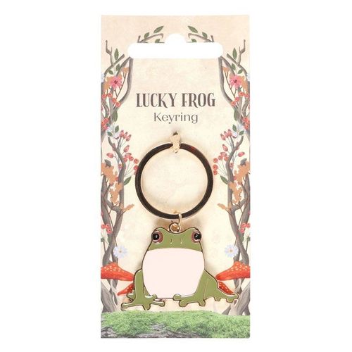 Lucky Frog Keyring | Inspired Creative Gifts | UK Supplier