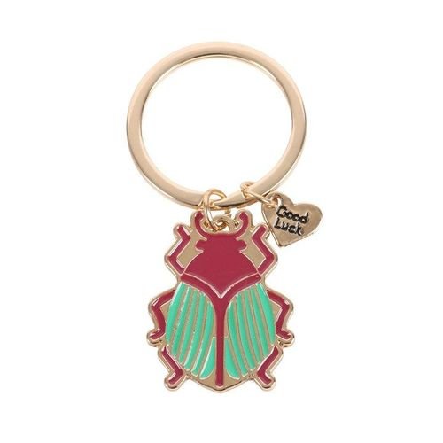 Lucky Gold Beetle Keyring | Inspired Creative Gifts | UK Supplier