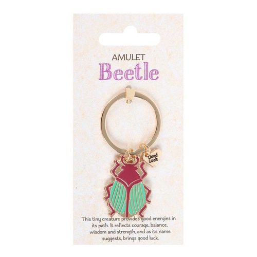 Lucky Gold Beetle Keyring | Inspired Creative Gifts | UK Supplier