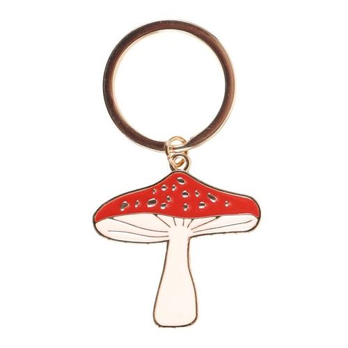 Lucky Toadstool Keyring | Inspired Creative Gifts | UK Supplier