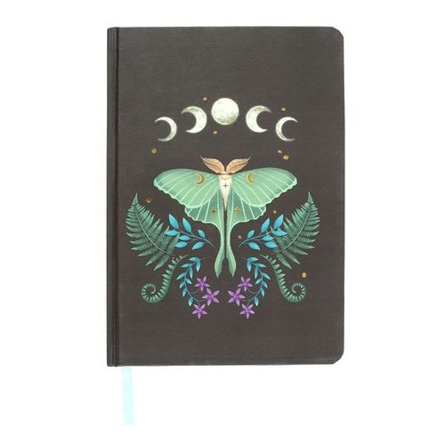 Luna Moth A5 Notebook | Inspired Creative Gifts | UK Supplier