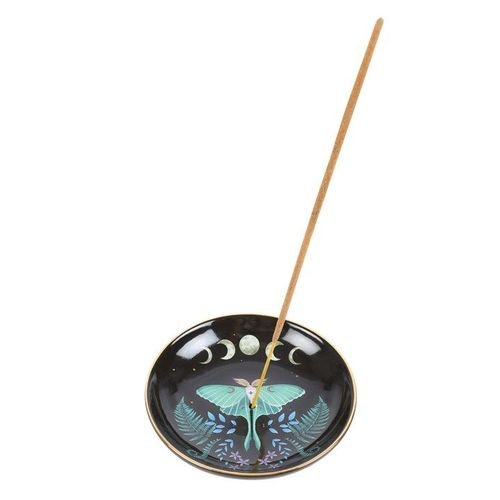 Luna Moth Ceramic Incense Plate | Inspired Creative Gifts | UK Supplier