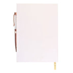 Luna Moth Daily Reflection Journal and Clear Quartz Crystal Pen | Inspired Creative Gifts | UK Supplier