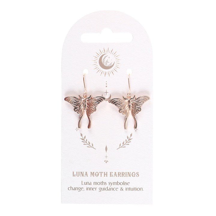 Luna Moth Earrings | Inspired Creative Gifts | UK Supplier