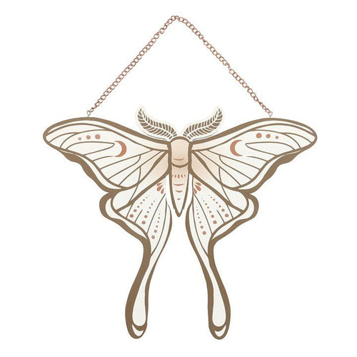 Luna Moth Hanging Sign | Sign | Inspired Creative Gifts