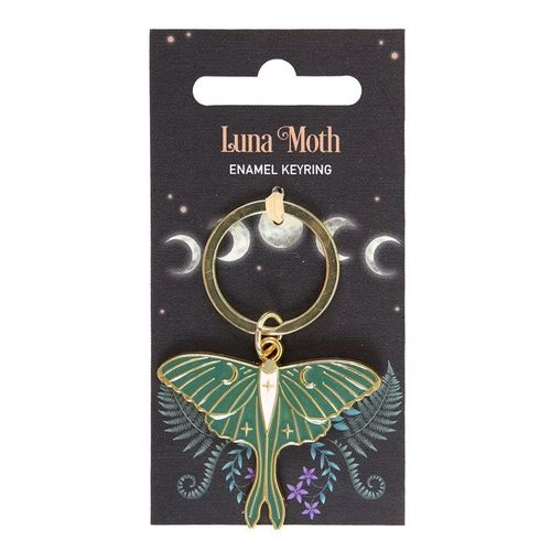 Luna Moth Keyring | Inspired Creative Gifts | UK Supplier
