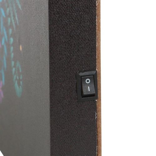 Luna Moth Light Up Canvas Plaque | Inspired Creative Gifts | UK Supplier