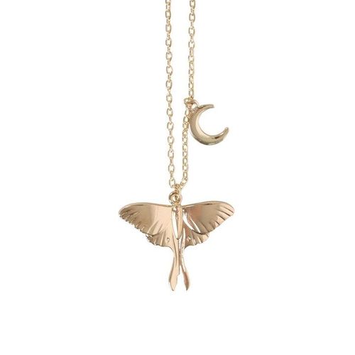 Luna Moth Necklace Card | Inspired Creative Gifts | UK Supplier