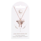 Luna Moth Pendant Necklace | Inspired Creative Gifts | UK Supplier