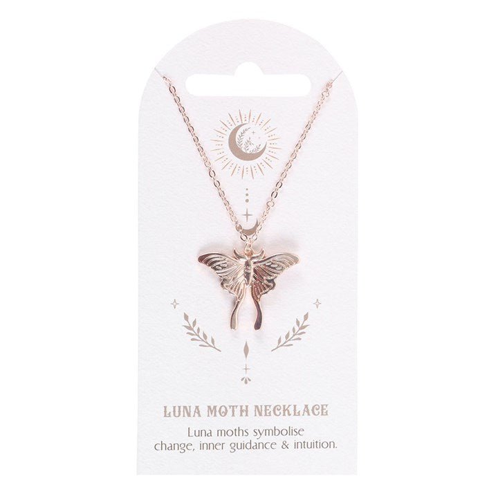 Luna Moth Pendant Necklace | Inspired Creative Gifts | UK Supplier