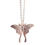 Luna Moth Pendant Necklace | Inspired Creative Gifts | UK Supplier
