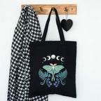 Luna Moth Polycotton Tote Bag | Inspired Creative Gifts | UK Supplier