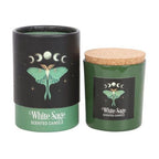 Luna Moth White Sage Candle | Inspired Creative Gifts | UK Supplier