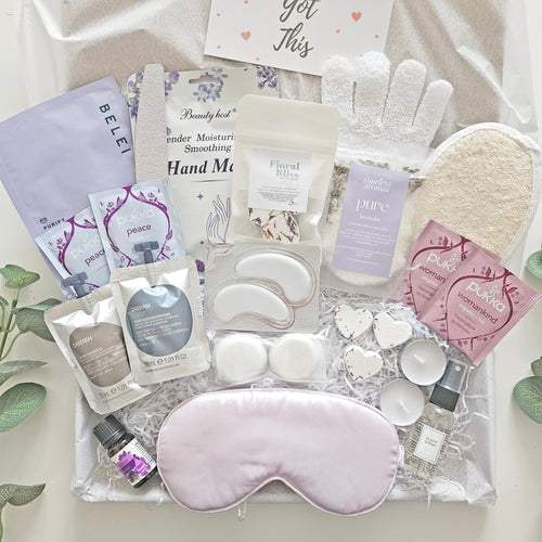 LUXURY RELAXATION PAMPER BOX | CARE PACKAGE | Inspired Creative Gifts