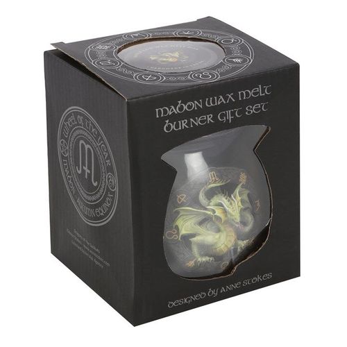 Mabon Wax Melt Burner Gift Set by Anne Stokes | Inspired Creative Gifts | UK Supplier