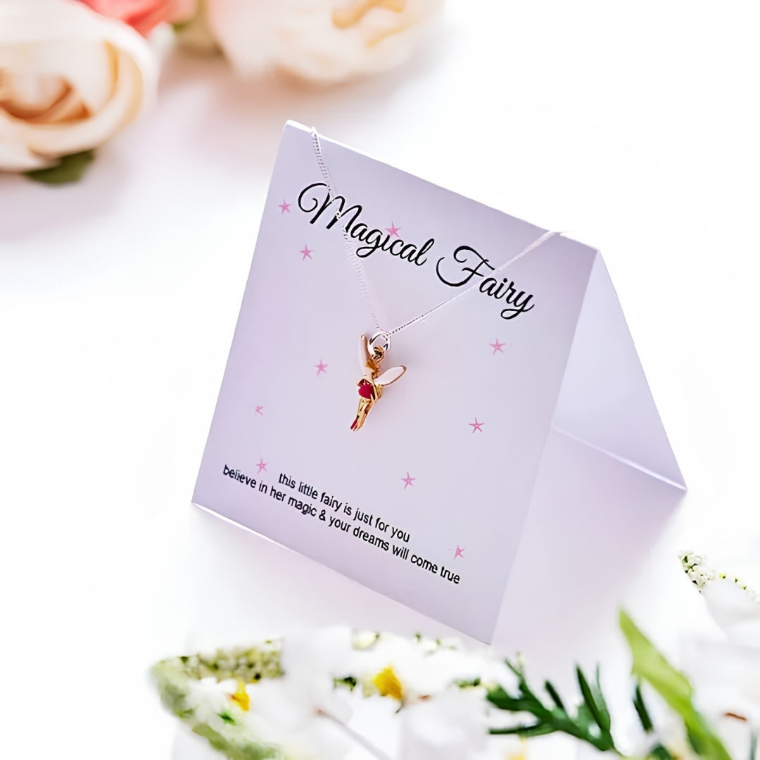 Magical Fairy Necklace & Message Card