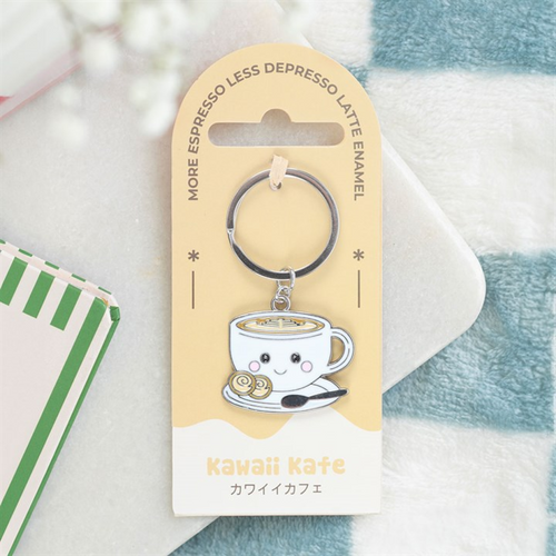 Kawaii Latte Keyring | Inspired Creative Gifts