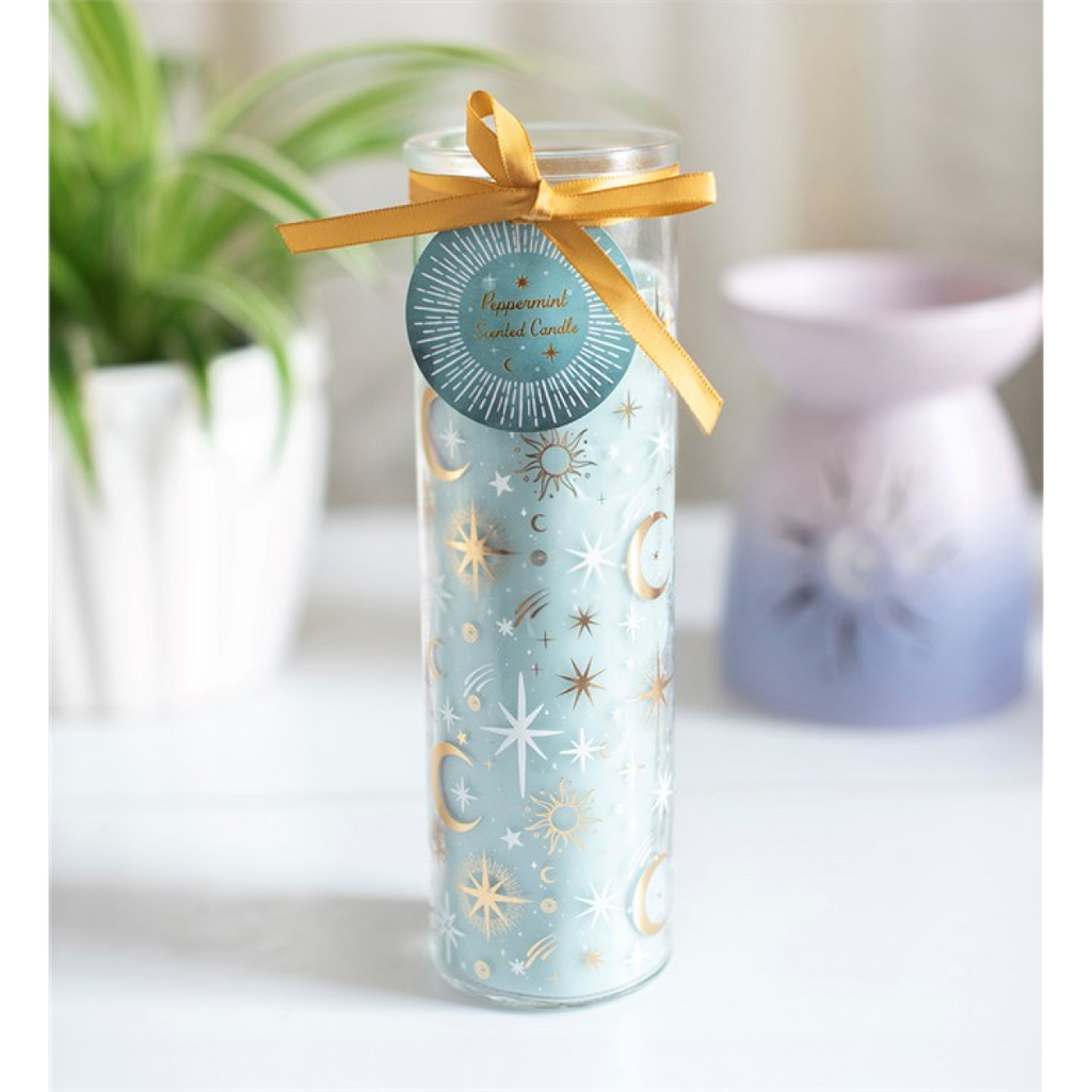 Blue Pastel Skies Tube Candle | Candles