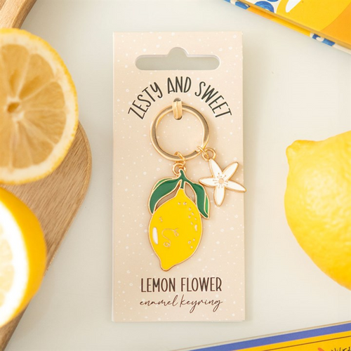 Lemon Flower Keyring | Inspired Creative Gifts