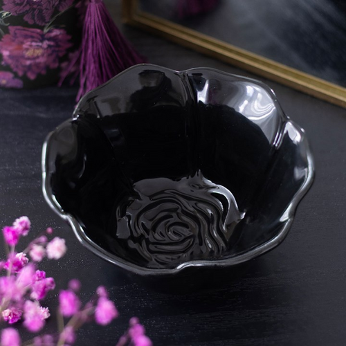 Black Rose Trinket Dish | Trinket Dish | Inspired Creative Gifts