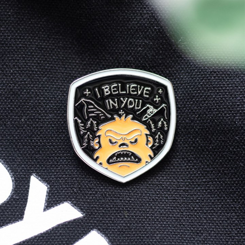 Bigfoot Enamel Pin Badge | Pin Badge | Inspired Creative Gifts