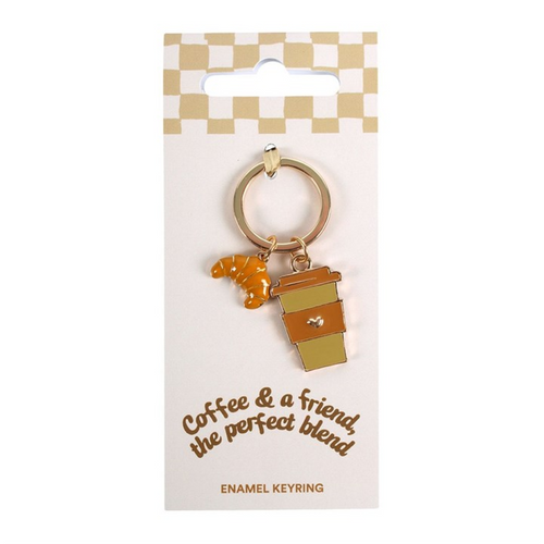 Coffee and a Friend Keyring |  | Inspired Creative Gifts