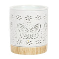 Matte Ceramic Butterfly Oil Burner | Inspired Creative Gifts | UK Supplier